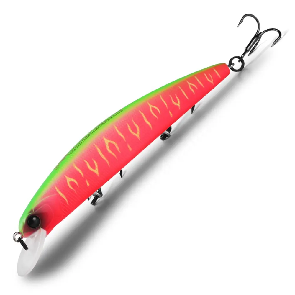 Minnow 11cm 17g contrapeso de acero de tungsteno Wobbler Señuelos de Pesca jerkbaits cebo Artificial