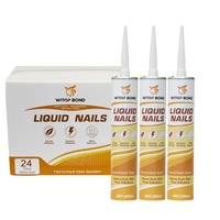 Adhésif de construction sans clou pour la fixation des plinthes et des corniches – Colle liquide à clou sans perçage, directement de l'usine