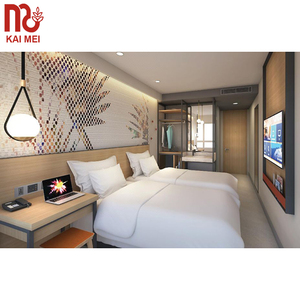 Fournisseur de meubles d'hôtel d'<span class=keywords><strong>occasion</strong></span> sur mesure, Foshan, panneaux de bois, appartement moderne, durable - Product Image 2