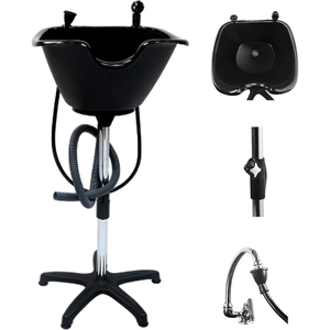 อ่างสระผมแบบพกพาสำหรับร้านทำผม อ่างล้างผมแบบยืน - Product Image 1