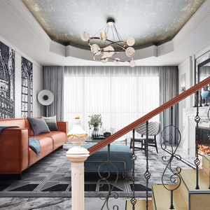 Meilleure qualité décor à la maison <span class=keywords><strong>antirouille</strong></span> en aluminium balustrades de <span class=keywords><strong>fer</strong></span> moderne conceptions de garde-corps d'escalier - Product Image 6