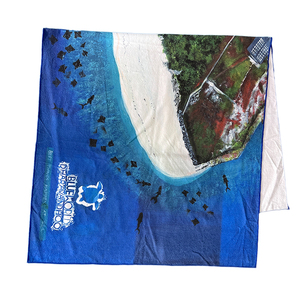 Toalla de toalla de felpa con estampado OEM personalizado, rectangular, grande, de gran tamaño, para <span class=keywords><strong>playa</strong></span> - Product Image 4