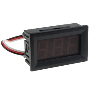 Mini LCD Digital <strong>Voltmeter</strong> Green 0.56" Inch LED Digital <strong>Voltmeter</strong> <strong>DC</strong> 0-40V Three Wires Volt Meter with 20cm Wire for Car - Product Image 1