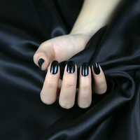 Huizi None-Toxic Durable Real Gel Nail Stickers Fashion Gel Bandes OEM ODM Disponible