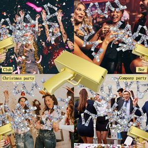 Leere Super Money <span class=keywords><strong>Guns</strong></span> Papiers pray Machen Sie Bargeld Regen Spielzeug Handheld Gun Bill Dispenser Geld Shooter Gun Toys - Product Image 5