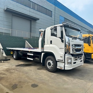 ราคาโรงงาน รถยกพ่วงแบบพื้นเรียบ ISUZU Giga 8-10 ตัน รถยกกู้ภัยบนถนน สำหรับขาย - Product Image 2