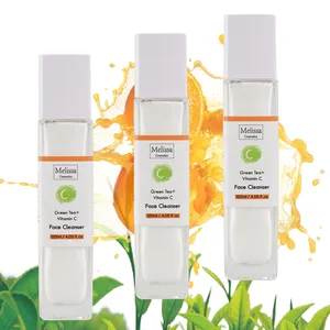 Private Label Facial foam Cleanser Custom Tea Tree Face Wash for sensitive skin