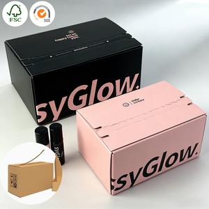 Caja <span class=keywords><strong>de</strong></span> Envío <span class=keywords><strong>de</strong></span> Cartón Corrugado Kraft Personalizada, Reciclable, Autosellable, con Cierre <span class=keywords><strong>de</strong></span> Cremallera Fácil <span class=keywords><strong>de</strong></span> Abrir, para Empaque <span class=keywords><strong>de</strong></span> Ropa y Lencería, con Logotipo y Formas Personalizadas - Product Image 4