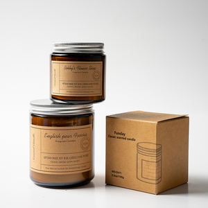 Velas Aromáticas Clásicas de Sándalo y Ámbar, Hechas a Mano con Cera de Soya, para el Hogar, Bodas, Fiestas, Diwali, Pascua, Regalos - Product Image 6