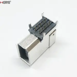 IEEE1394 10P servo connector 90 degree DIP male plug 36110-2220PE