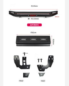 LUMA 3/5 portes 19-24 Accessoires de voiture Nouveau <span class=keywords><strong>kit</strong></span> de carrosserie de pare-chocs avant <span class=keywords><strong>en</strong></span> <span class=keywords><strong>aluminium</strong></span> et acier pour Suzuki 4th Gen Jimny Sierra JB64 JB74 JC74 - Product Image 2