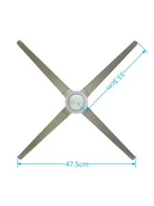 Zhunxing 4つ星金属家具脚オフィスチェア脚家具ハードウェア