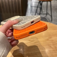 Coque de téléphone tendance en similicuir à motif léopard avec grande fenêtre de protection pour iPhone 17 Pro Max 16 15 14