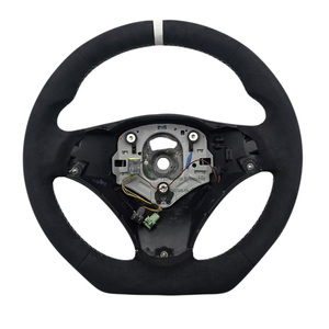 The Most Popular Alcantara Steering Wheel for BMW E90 E92 E93 E82 E87 M3 <b>Car</b> Steering Wheel - Product Image 1