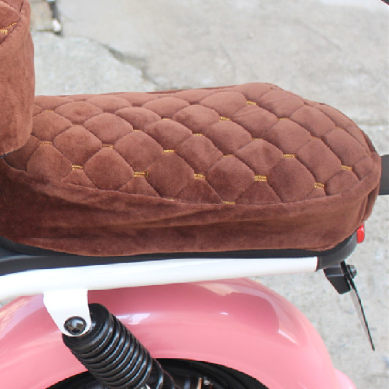 เบาะหลังสีกาแฟ