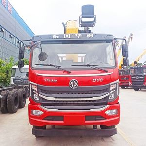 Camion grue Dongfeng DV3 équipé d'une flèche droite XC MG 8T à 5 sections, longueur de flèche de 18,6 m pour la levée en construction - Product Image 6