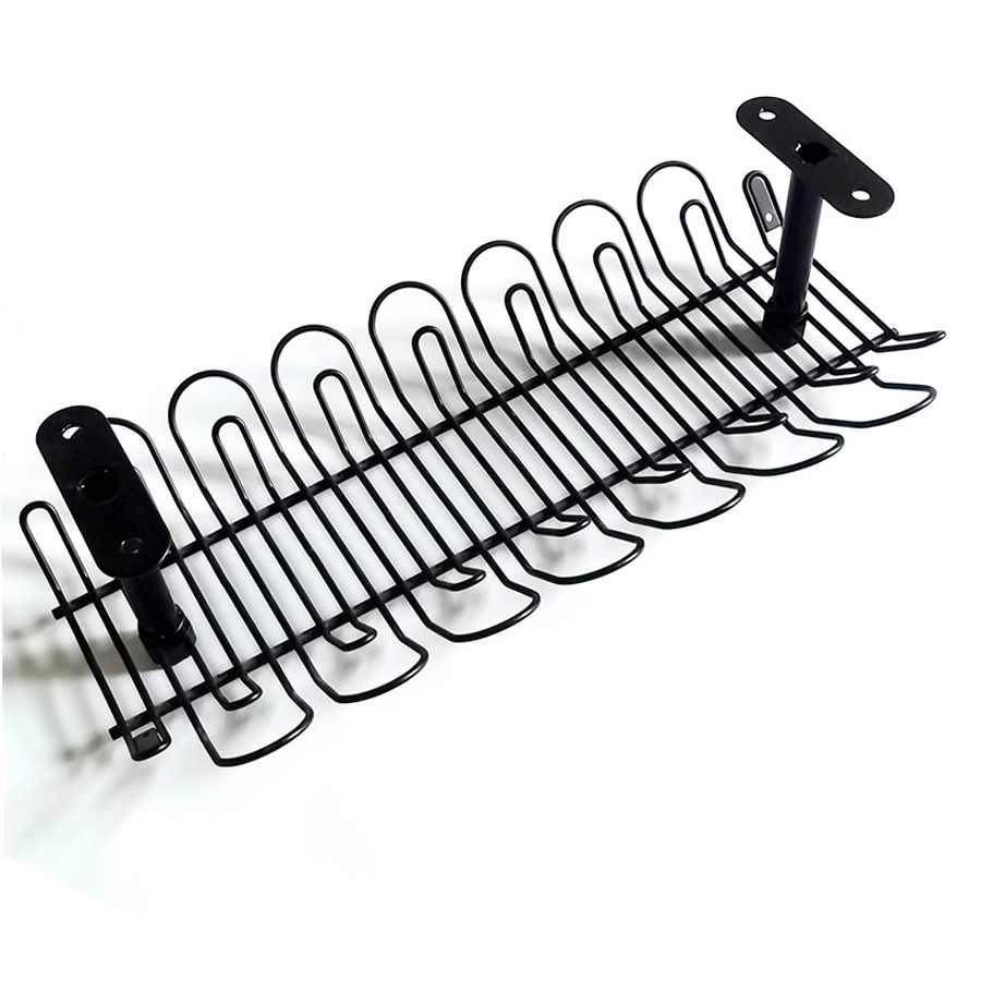 Оптовая продажа, стеллаж для хранения для дома и гостиной под столом, лоток для управления кабелями, сетевой шнур, адаптер питания, органайзер, полка