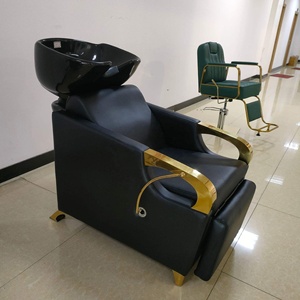 Fauteuil de lavage professionnel pour salon de coiffure avec bac intégré - Product Image 3