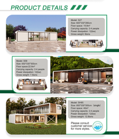 Casa Cápsula Prefabricada Ecológica Tipo Apple, Mini Vivienda con Estructura de Acero, Lista para Enviar, Uso Comercial y de Oficina