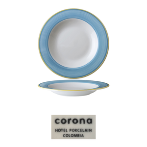 Tazón para Pasta Calypso Celeste de 30.5 cm Corona - Product Image 4