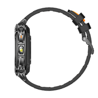 Nouveautés - Montre connectée AK86 - 2,01 pouces - 1400 mAh - Appel Bluetooth - Étanche IP68 - Fréquence cardiaque - SpO2 - Multisports - Fitness - Sommeil - Voix AI - Musique - Hommes