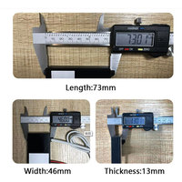 Commutateur de capteur tactile de lumière LED 12W 1A Commutateur de miroir inductif 220V pour miroirs de 1 à 5mm