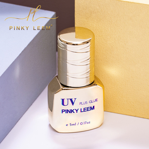 Pinky leem lông mi dính keo Nhà cung cấp 1-2 thứ hai không gây dị ứng Hàn Quốc Đen rõ ràng UV lông mi keo cho lông mi mở rộng - Product Image 4