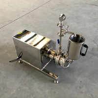 Moulin à billes horizontal de laboratoire en acier inoxydable de 0,5 l et 1 l, norme européenne