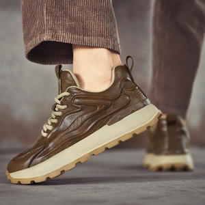 Chaussures pour hommes de haute qualité, confortables, résistantes à l'eau, tendance, rehaussantes, sportives et décontractées, chaussures de skate à plateforme - Product Image 4