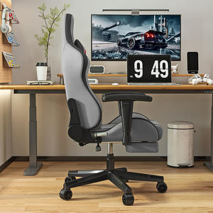 Muebles de oficina de lujo para el hogar, <span class=keywords><strong>sillas</strong></span> para jugadores, Juegos de ordenador de carreras, silla reclinable de cuero para juegos con reposapiés - Product Image 5