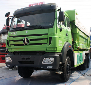 Beiben รถดัมพ์บรรทุก8*4 380hp เครื่องยนต์รถดัมพ์บรรทุกน้ำมันเชื้อเพลิง400L ความจุ - Product Image 2