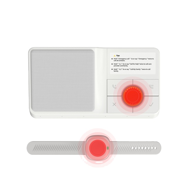 SIP 4G SOS Button Elderly People Domestic Healthcare Product Elderly Home Care Waterproof Bracelet Button Personal Alarm System