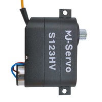 Mini Servomoteur sans noyau 7.4V MJ-S123HV(H) haute tension en métal pour modèles d'avions et voitures RC (à partir de 14 ans)