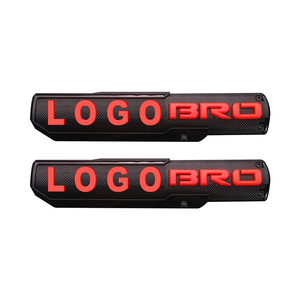 Emblema de Coche Personalizado de Fábrica <span class=keywords><strong>JDM</strong></span>, Insignia de Plástico ABS Cromado, Adhesivo con Logotipo <span class=keywords><strong>para</strong></span> Decoración de Carrocería - Product Image 3