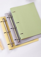 Organiseur/Agenda Professionnel A4 Personnalisé en Cuir PU avec Anneaux et Feuilles Amovibles
