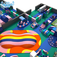 Parc d'attractions commercial, jeu interactif, aire de jeux intérieure pour enfants, centre d'amusement familial
