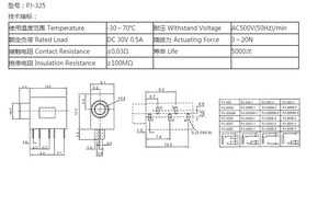 PJ-325 ช่องเสียบแจ็คเสียงสเตอริโอขนาด 3.5 มม., แบบติดตั้งแนวตั้ง 5 พิน พร้อมเปลือกทองเหลือง, ตัวเรือนสีดำพร้อมฝาครอบโปร่งใส - Product Image 6