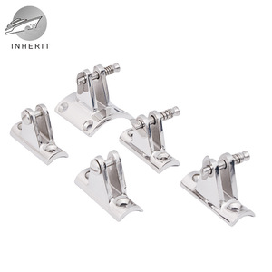 Support de fixation fixe pour capote Bimini en acier inoxydable 40/50 pour base de mât arquée marine - Product Image 2