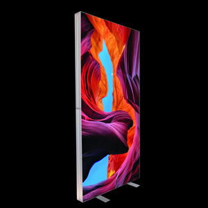 Di Động Nhôm SEG LED <span class=keywords><strong>Backlit</strong></span> Hiển Thị Vải Ánh Sáng Hộp Khung 1X2M Không Khung Xách Tay LED Light Box - Product Image 2