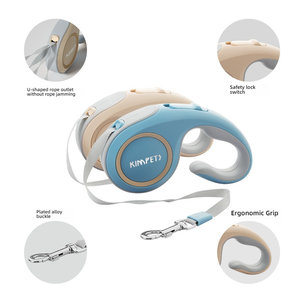 Solide rote einziehbare Hunde leine mit gepolsterter Funktion Fashion Style Cat Puppy Teddy Skalierbare Hunde leine - Product Image 3