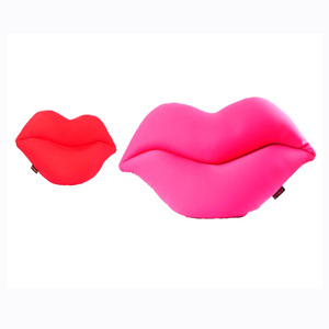 Cojín de Cuello con Forma de Labios 3D, <span class=keywords><strong>Relleno</strong></span> de Microperlas Suaves, Portátil, Ecológico, <span class=keywords><strong>para</strong></span> Sofá, Cama, Hogar, Coche, Decoración, Regalo - Product Image 6