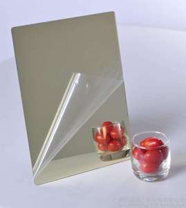 Tự dính tấm gương acrylic bán buôn tùy chỉnh tấm nhựa Rose Gold gương tấm Acrylic - Product Image 4