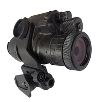 Module d'objectif à iris réglable 1,5~22 mm PVS14 avec lentille en verre sacrificiel, adaptateur de rétrofit DIY