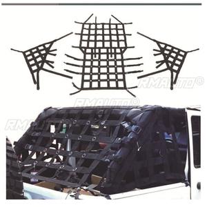 Red de protección de malla para techo convertible de coche, para JK Wrangler 2007-2017, kit de carrocería, accesorios para coche - Product Image 5