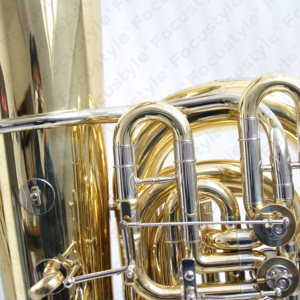 <span class=keywords><strong>Tuba</strong></span> de qualité supérieure à 5 pistons rotatifs, tonalité C, avec corps en laiton laqué transparent et pistons en cupronickel, <span class=keywords><strong>prix</strong></span> usine - Product Image 3