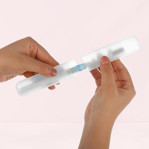 Travel Portable <b>Toothbrush</b> <b>Toothpaste</b> <b>Holder</b> <b>Toothbrush</b> <b>Toothpaste</b> Storage Cup <b>Holder</b> - Product Image 2