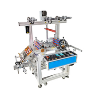 Machine de stratification industrielle à quatre rembobinages et trois couches