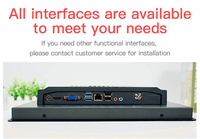 PC industriel avec système d'exploitation Ubuntu Linux, écran tactile PCAP, 15 pouces, 17 pouces, 19 pouces, 21,5 pouces, pour applications industrielles