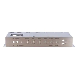 Châssis d'amplificateur de <span class=keywords><strong>guitare</strong></span> en aluminium OEM <span class=keywords><strong>50W</strong></span> 100W style JCM800 avec plaques frontales en cuivre pour <span class=keywords><strong>ampli</strong></span> de <span class=keywords><strong>guitare</strong></span> - Product Image 1