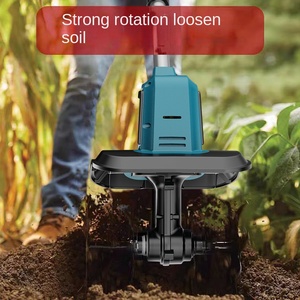 Mini cultivador de jardín inalámbrico, herramientas domésticas, mango ajustable, fuente de alimentación de batería de grado industrial - Product Image 5